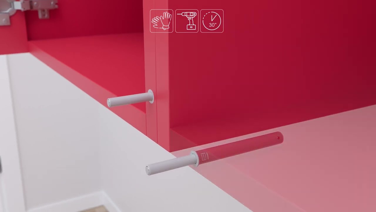 0687 Cricchetto a scatto regolabile da incasso 2